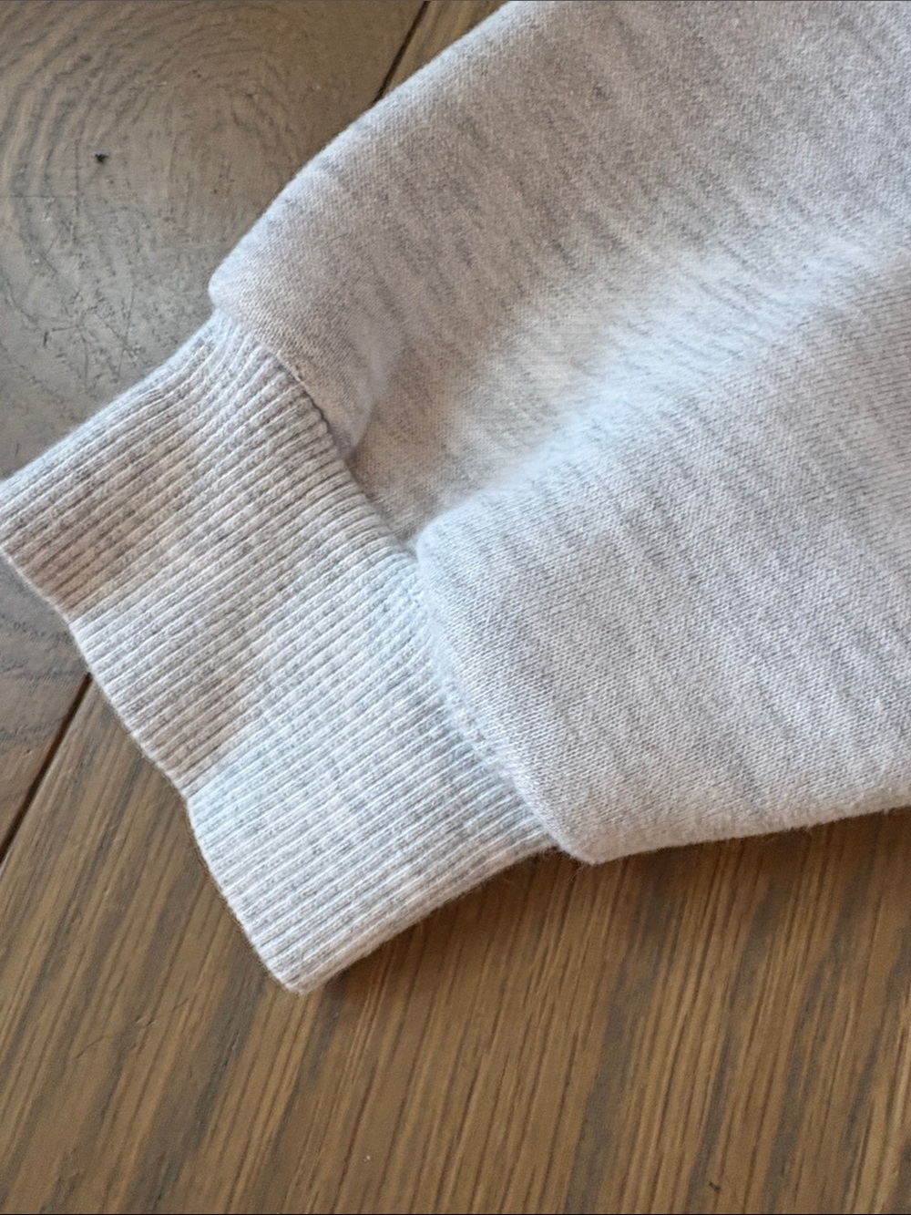 Edikted Heather Gray Hoodie- XS - Picture 5 of 6